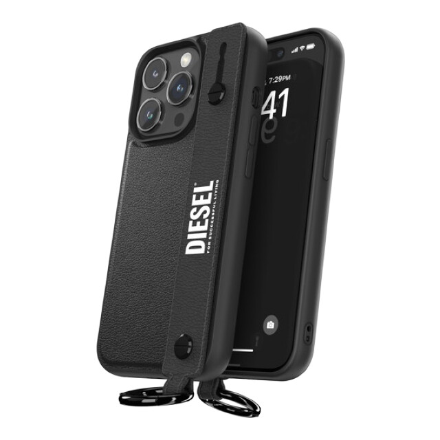 DIESEL iPhone11 Pro ケース スマホスタンド ハンドストラップ