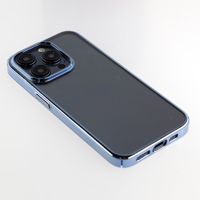【iPhone15 Pro ケース】サイドメッキケース (ゴールド)サブ画像
