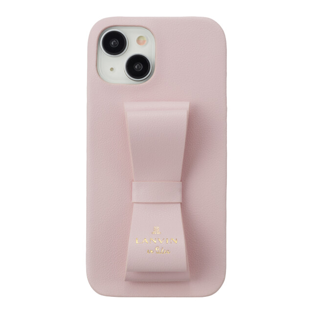 【iPhone15 ケース】Slim Wrap Case Stand ＆ Ring Ribbon (Sakura Pink)