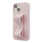 【iPhone15 ケース】Slim Wrap Case Stand ＆ Ring Ribbon (Sakura Pink)