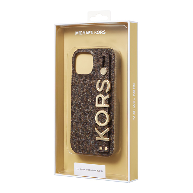 【iPhone15 ケース】Slim Wrap Case Stand ＆ Ring (Brown)サブ画像