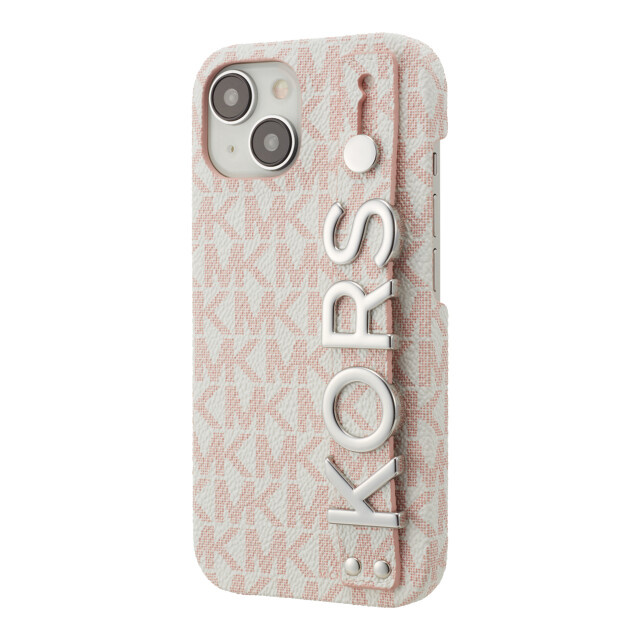 iPhone15 ケース】Slim Wrap Case Stand ＆ Ring (Soft Pink) MICHAEL