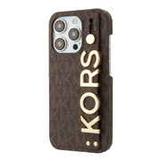 【iPhone15 Pro ケース】Slim Wrap Case Stand ＆ Ring (Brown)
