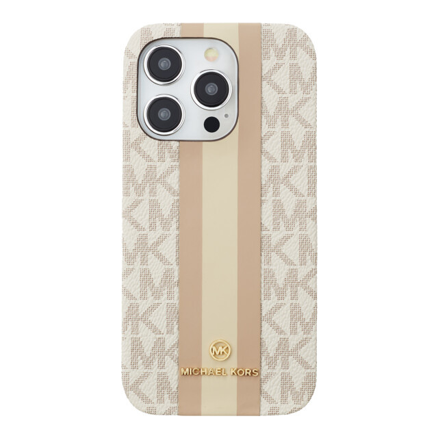 iPhone15 Pro ケース】Slim Wrap Case Stripe for MagSafe (Vanilla