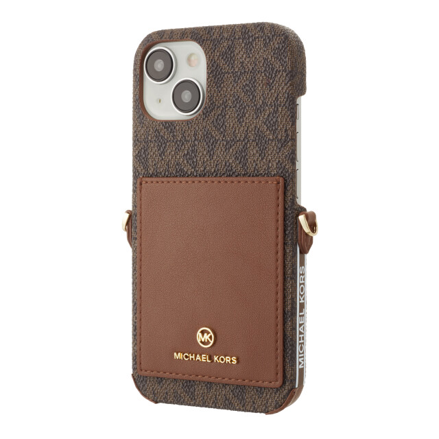 【iPhone15 ケース】Wrap Case Pocket with Strap (Brown)サブ画像