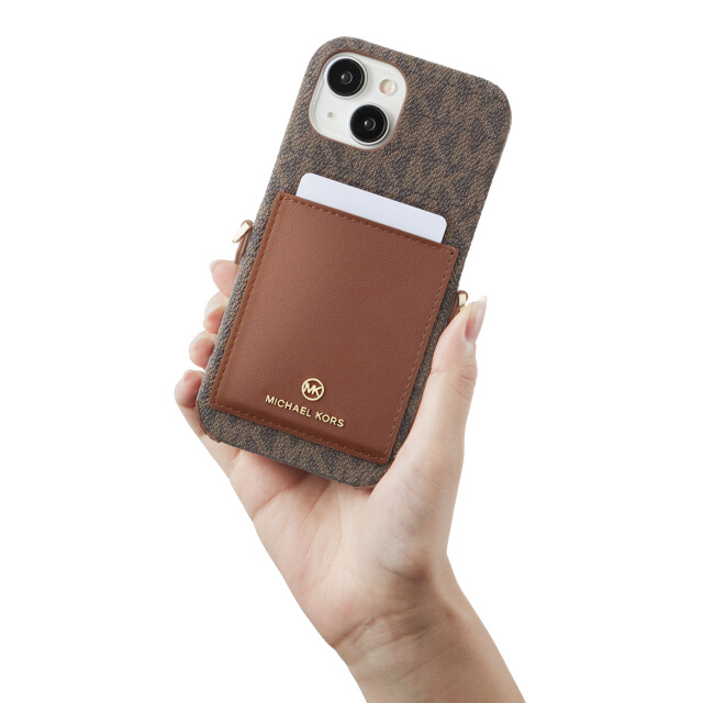 【iPhone15 ケース】Wrap Case Pocket with Strap (Brown)サブ画像