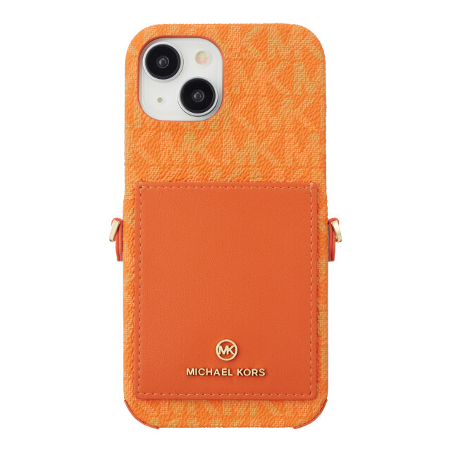 【iPhone15 ケース】Wrap Case Pocket with Strap (Orange)サブ画像