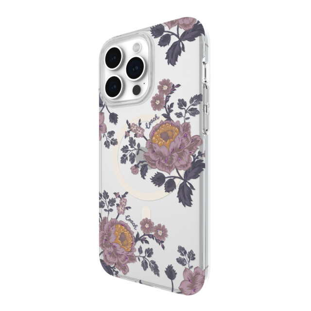 【iPhone15 Pro Max ケース】Protective Case for MagSafe (Moody Floral/Purple/Glitter/Clear)サブ画像