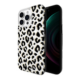 【iPhone15 Pro Max ケース】Protective Hardshell Case for MagSafe (City Leopard Black/Gold Foil/Clear)