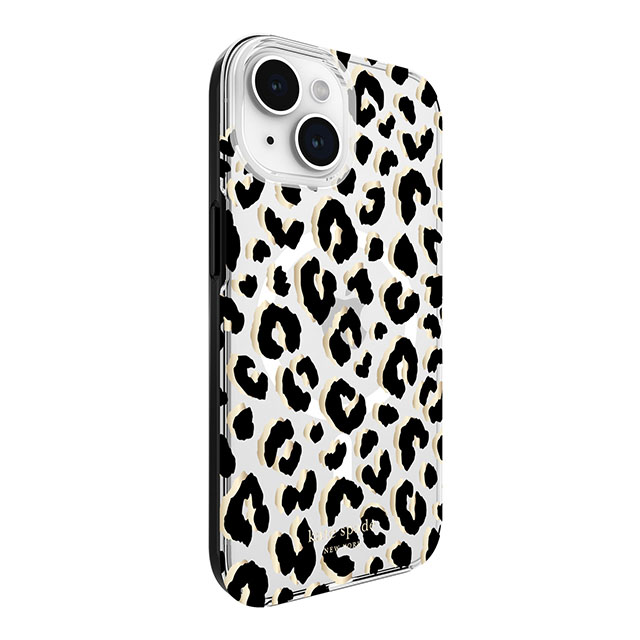 【iPhone15/14/13 ケース】Protective Hardshell Case for MagSafe (City Leopard Black/Gold Foil/Clear)サブ画像