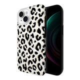 【iPhone15/14/13 ケース】Protective Hardshell Case for MagSafe (City Leopard Black/Gold Foil/Clear)