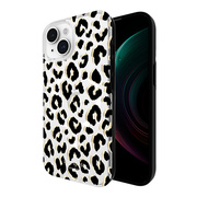 【iPhone15 ケース】Protective Hardshell Case for MagSafe (City Leopard Black/Gold Foil/Clear)