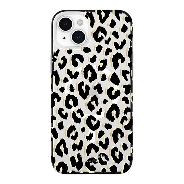 【iPhone15 Plus ケース】Protective Hardshell Case for MagSafe (City Leopard Black/Gold Foil/Clear)goods_nameサブ画像