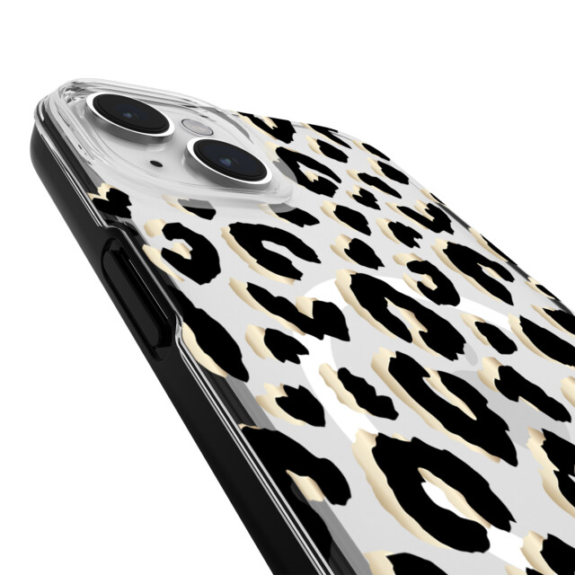 【iPhone15 Plus ケース】Protective Hardshell Case for MagSafe (City Leopard Black/Gold Foil/Clear)goods_nameサブ画像
