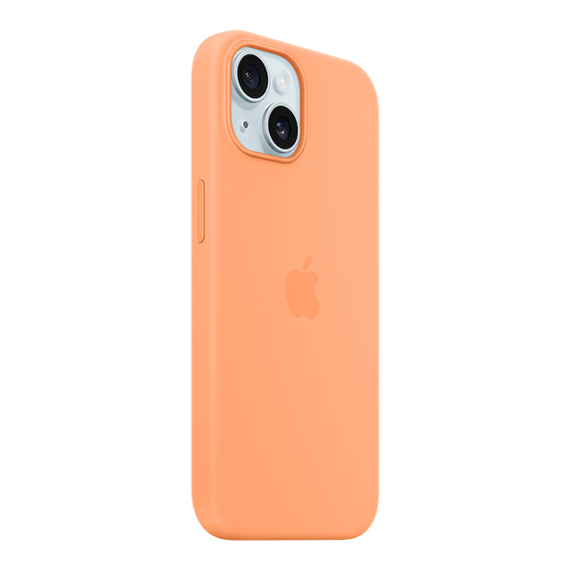 MagSafe対応iPhone 15 シリコーンケース - オレンジソルベサブ画像