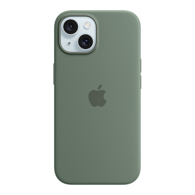 MagSafe対応iPhone 15 シリコーンケース - ストームブルー Apple
