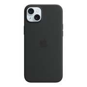 MagSafe対応iPhone 15 Plus シリコーンケース - ブラック