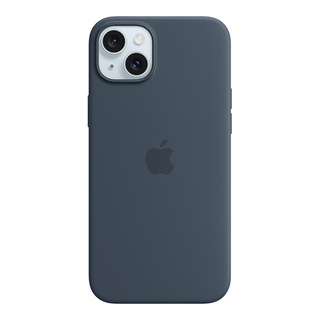 MagSafe対応iPhone 15 Plus シリコーンケース - ウインターブルー