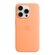 MagSafe対応iPhone 15 Pro シリコーンケース - オレンジソルベ