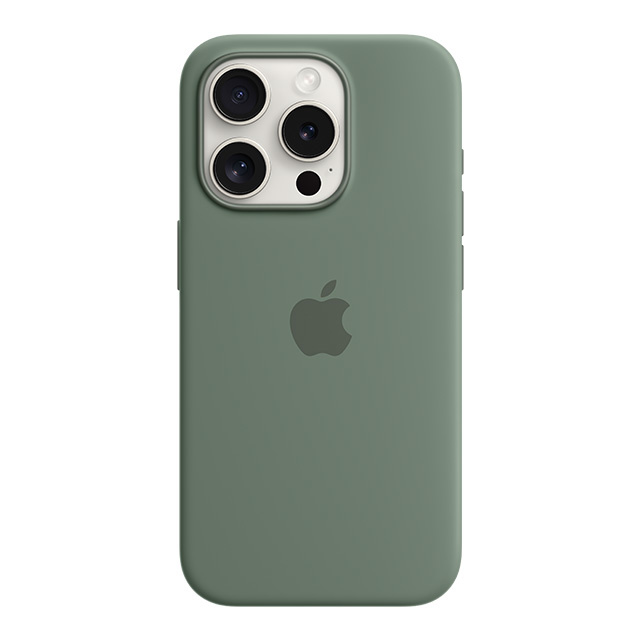MagSafe対応iPhone 15 Pro Max シリコーンケース - ウインターブルー 
