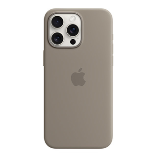 MagSafe対応iPhone 15 Pro Max シリコーンケース - クレイ