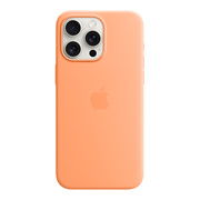 MagSafe対応iPhone 15 Pro Max シリコーンケース - オレンジソルベ