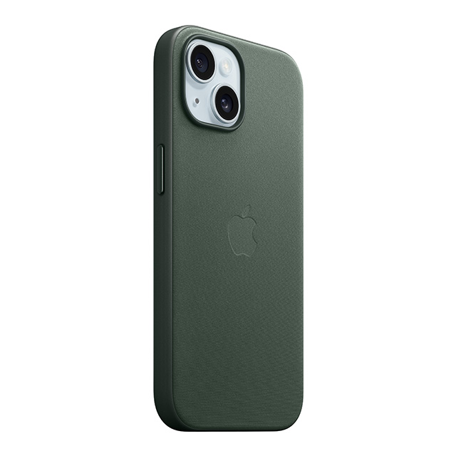 MagSafe対応iPhone 15 ファインウーブンケース - エバーグリーン Apple 
