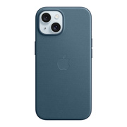 MagSafe対応iPhone 15 ファインウーブンケース - パシフィックブルー