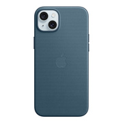 MagSafe対応iPhone 15 Plus ファインウーブンケース - パシフィックブルー