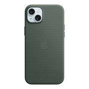 MagSafe対応iPhone 15 Plus ファインウーブンケース - エバーグリーン