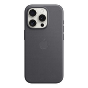 MagSafe対応iPhone 15 Pro ファインウーブンケース - ブラック