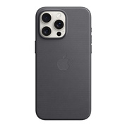 MagSafe対応iPhone 15 Pro Max ファインウーブンケース - ブラック