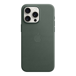 MagSafe対応iPhone 15 Pro Max ファインウーブンケース - エバーグリーン