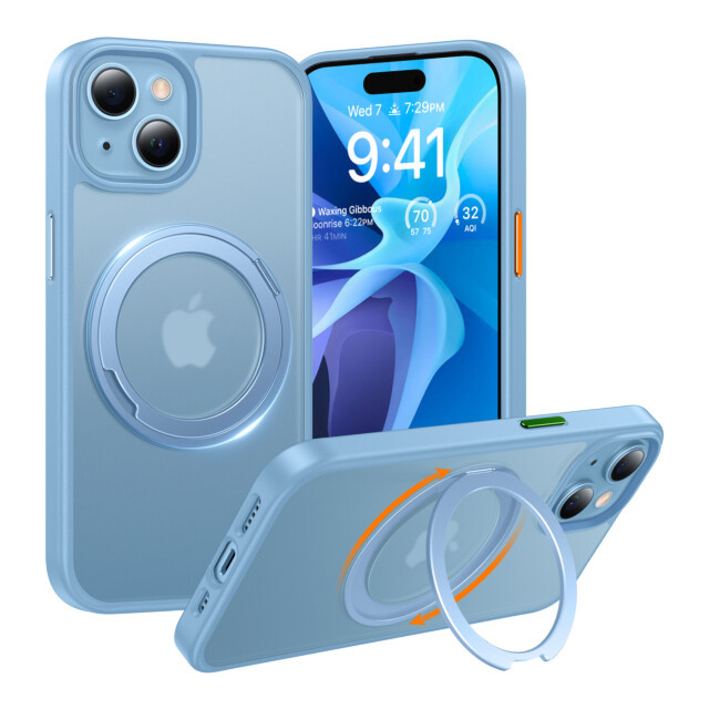 iPhone15 ケース】UPRO Ostand Pro Case (Light Blue) TORRAS | iPhone 