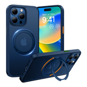 【iPhone15 Pro ケース】UPRO Ostand Pro Case (Navy Blue)
