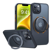 【iPhone15 Plus ケース】UPRO Ostand Pro Case (Black)