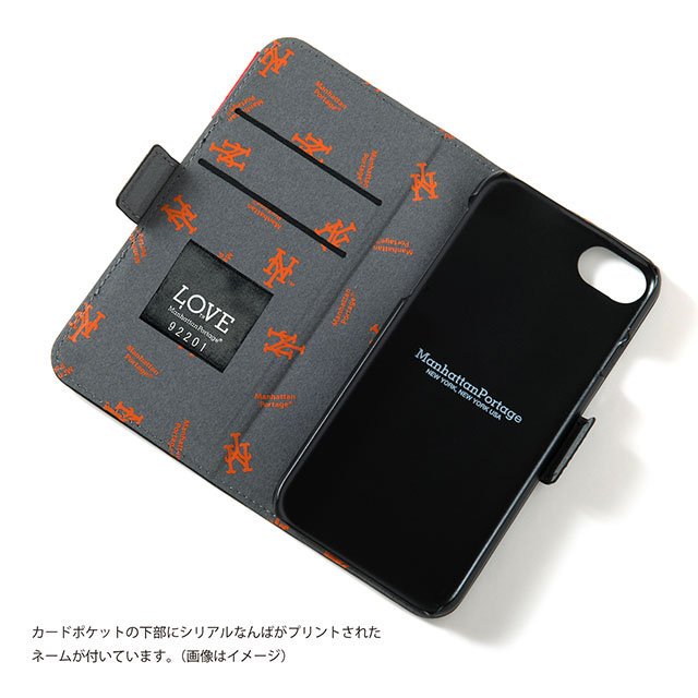 【iPhoneSE(第3/2世代)/8/7 ケース】MLB Embroidery Book Type Case (NYM)goods_nameサブ画像