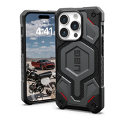 【iPhone15 Pro ケース】UAG MONARCH PRO (ケブラーシルバー)