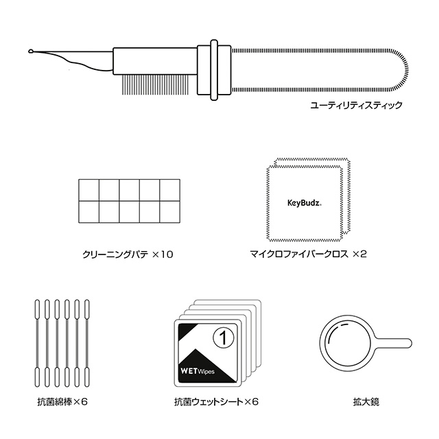 AirCare クリーニングキット for AirPods ＆ AirPods Proサブ画像