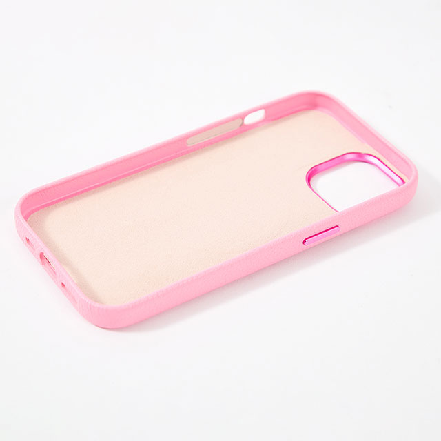 【iPhone15/14/13 ケース】Heart Shrink Case(pink)サブ画像