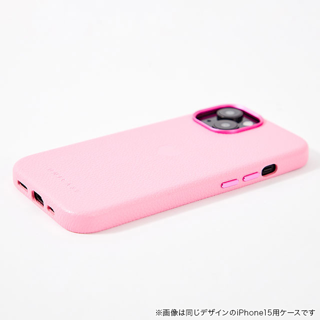 【iPhone15 Pro ケース】Heart Shrink Case(pale pink)サブ画像