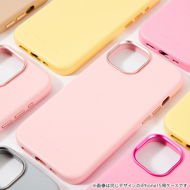 【iPhone15 Pro ケース】Heart Shrink Case(gray)サブ画像