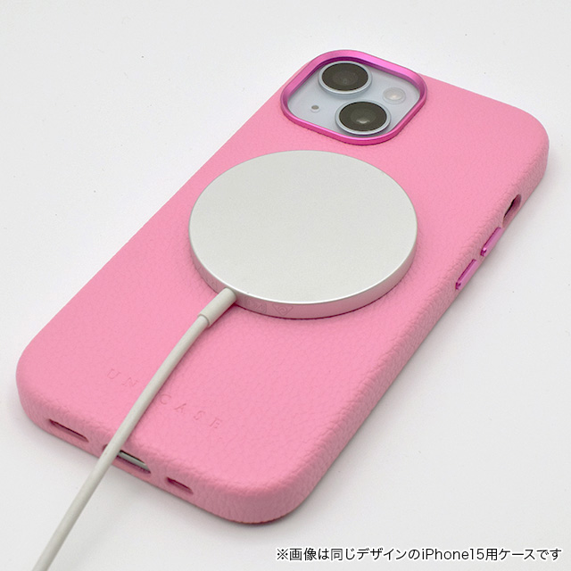 【iPhone15 Pro ケース】Heart Shrink Case(greige)サブ画像