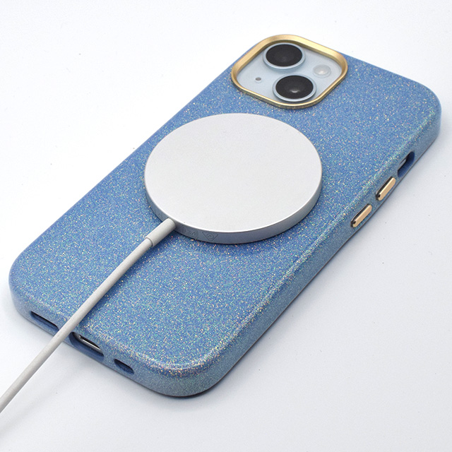 【iPhone15/14/13 ケース】Sparkling Case(blue)サブ画像