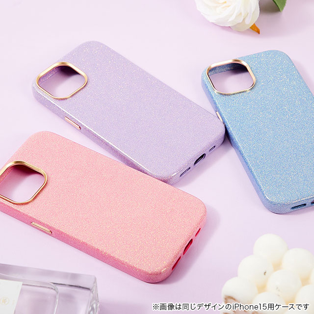 【iPhone15 Pro ケース】Sparkling Case(purple)goods_nameサブ画像