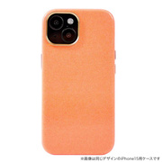 【iPhone15 Pro ケース】Sparkling Case(orange)