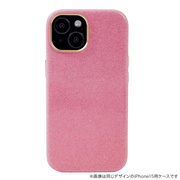 【iPhone15 Pro ケース】Sparkling Case(rose pink)