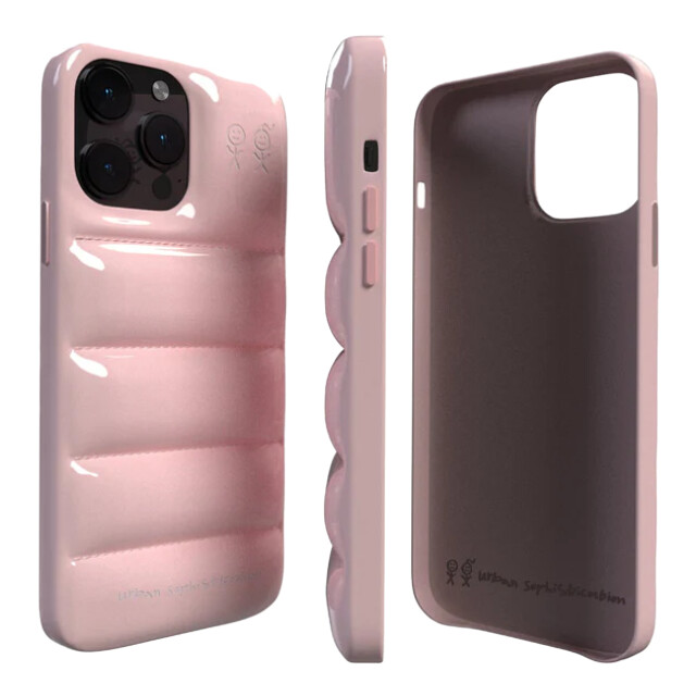 【iPhone15 Pro ケース】THE PUFFER CASE (PINK GLOSS)サブ画像