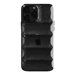 iPhone15 Pro ケース】THE PUFFER CASE (BLACK MANHATTAN) Urban 
