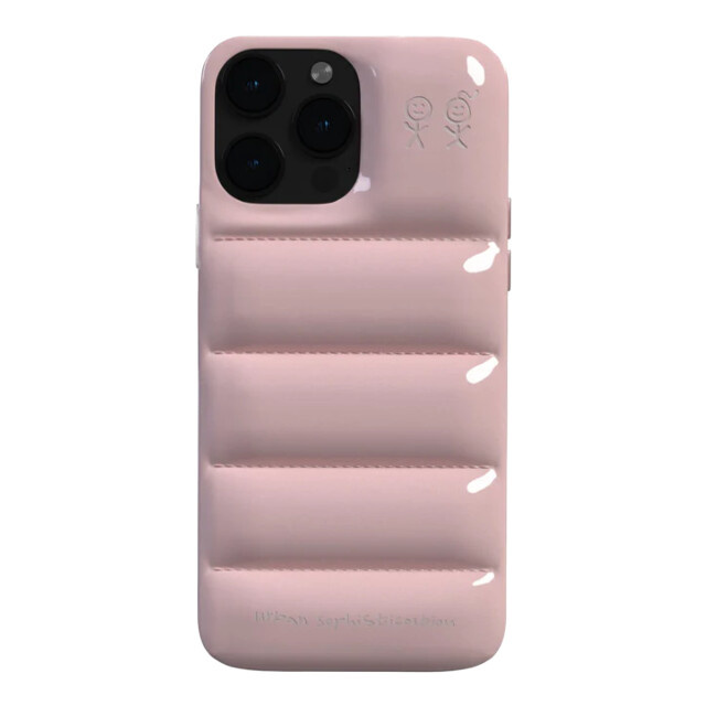 【iPhone12/12 Pro ケース】THE PUFFER CASE (PINK GLOSS)